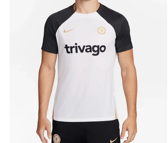 Maillot D’entraînement FC Chelsea Adidas – Noir, Manches Longues, Taille XL (occasion)