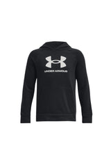 Under Armour Rival logo Fleece Sweat à capuche noir