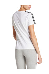 T-shirt Essentials Slim 3-Stripes Blanc