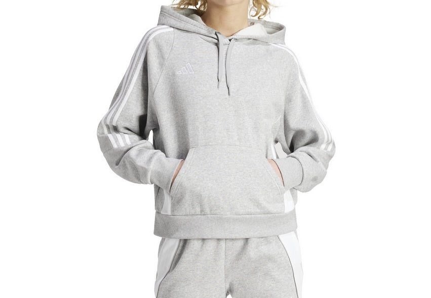 Sweatshirt à capuche femme adidas Tiro Grise 2024