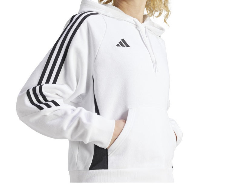 Sweatshirt à capuche femme adidas Tiro Blanc 2024