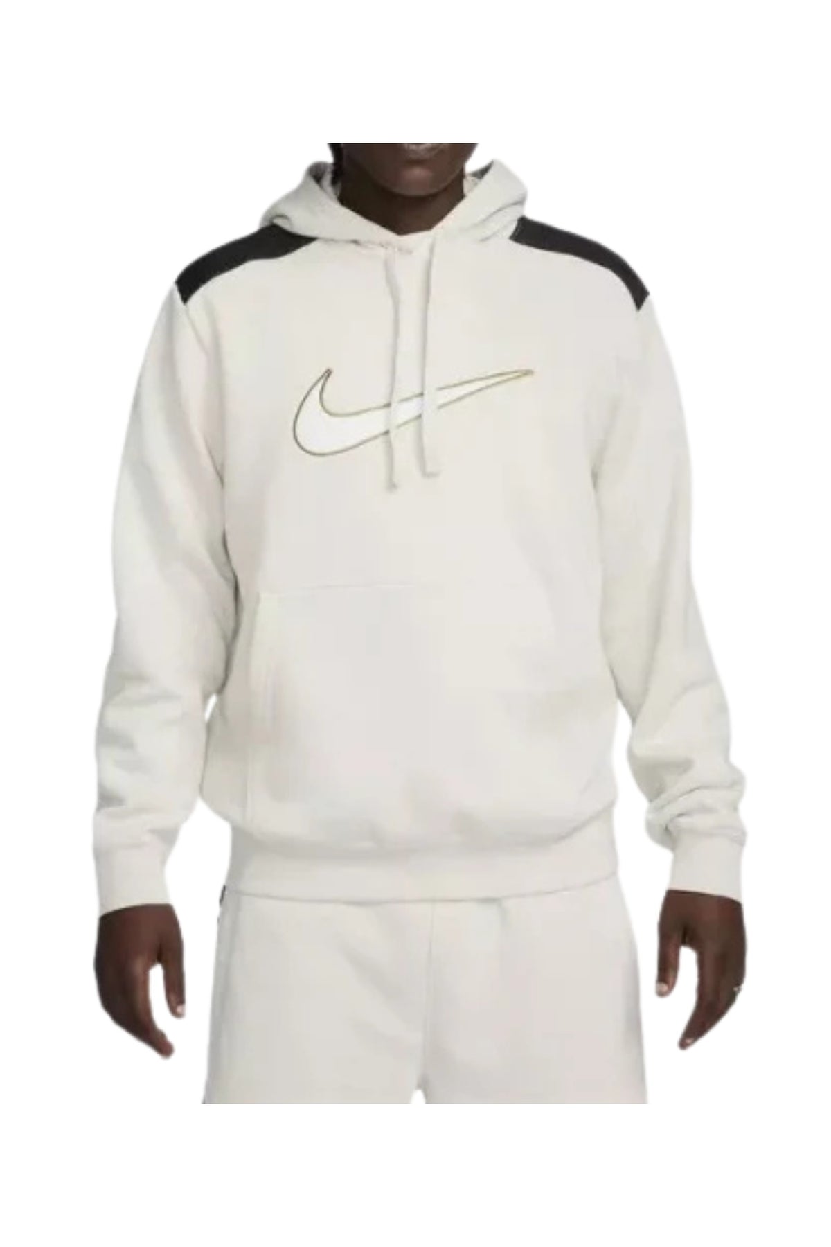 Sweat a Capuche Nike Sportswear Fleece - Beige